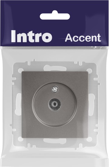 Розетка INTRO Accent 6-301-09 / Б0063618