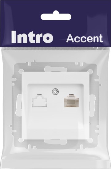 Розетка INTRO Accent 6-303-01М / Б0063625