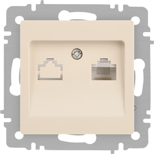 Розетка INTRO Accent 6-303-02 / Б0063627 - фото