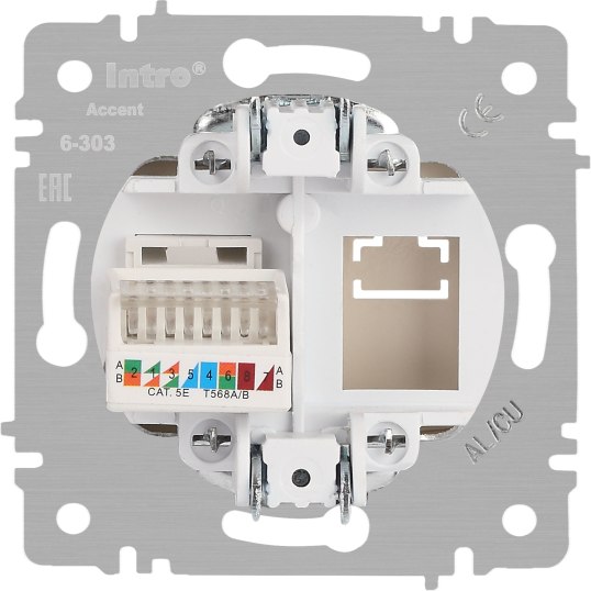 Розетка INTRO Accent 6-303-02 / Б0063627