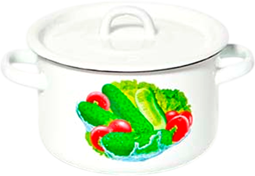 Кастрюля Эмаль 01-1610.1/4 - фото