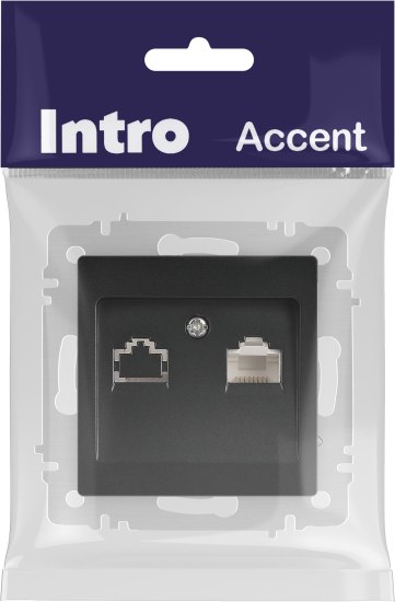 Розетка INTRO Accent 6-303-05 / Б0063634