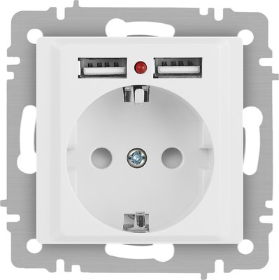 Розетка INTRO Accent 6-410-01М / Б0063691 - фото