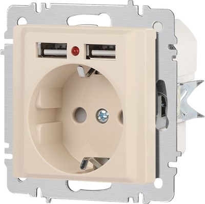 Розетка INTRO Accent 6-410-02 / Б0063692