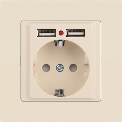 Розетка INTRO Accent 6-410-02 / Б0063692