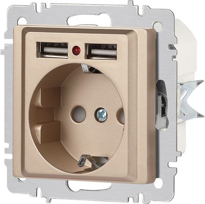 Розетка INTRO Accent 6-410-04 / Б0063696