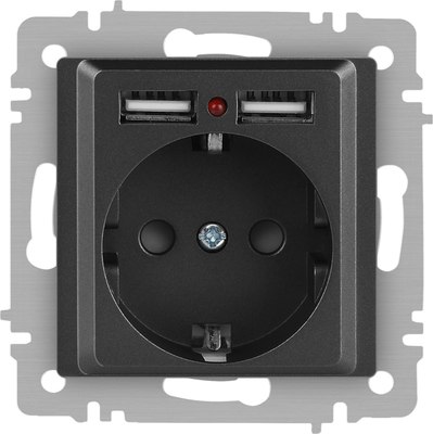 Розетка INTRO Accent 6-410-07 / Б0063702 - фото