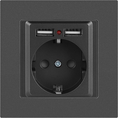 Розетка INTRO Accent 6-410-07 / Б0063702