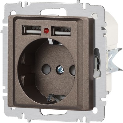 Розетка INTRO Accent 6-410-08 / Б0063704