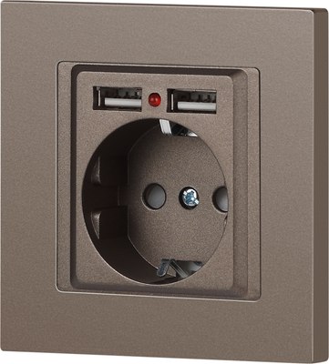 Розетка INTRO Accent 6-410-08 / Б0063704