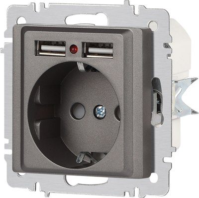 Розетка INTRO Accent 6-410-09 / Б0063711