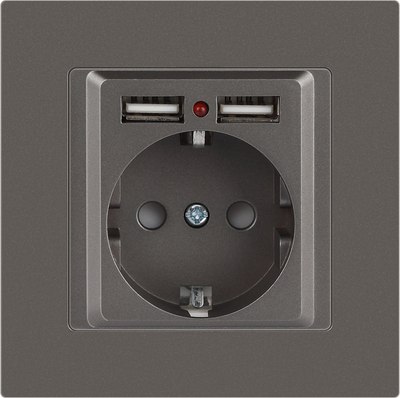 Розетка INTRO Accent 6-410-09 / Б0063711