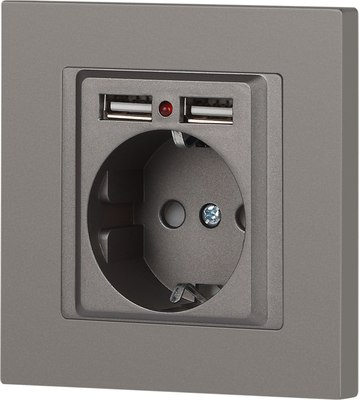 Розетка INTRO Accent 6-410-09 / Б0063711