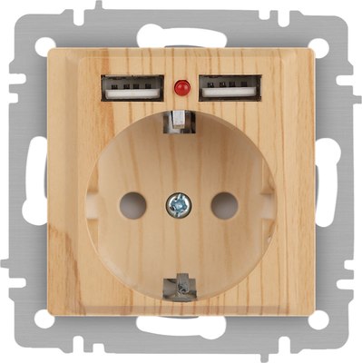 Розетка INTRO Accent 6-410-11 / Б0063720 - фото