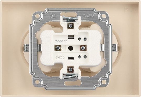 Розетка INTRO Accent 6-205-03 / Б0063490