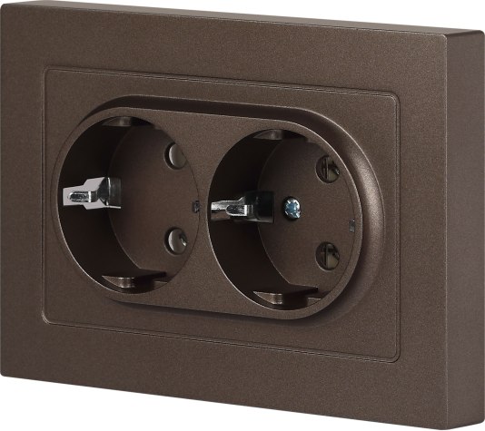 Розетка INTRO Accent 6-205-08 / Б0063498