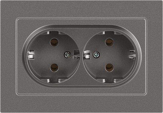 Розетка INTRO Accent 6-205-09 / Б0063500 - фото