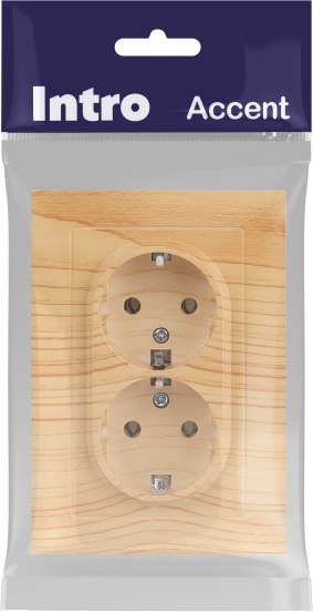 Розетка INTRO Accent 6-205-11 / Б0063504