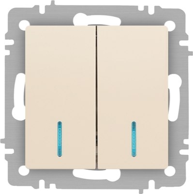 Выключатель INTRO Accent 6-105-02 / Б0063509 - фото