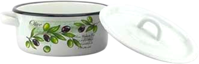 Кастрюля Эмаль 01-1608/4 - фото