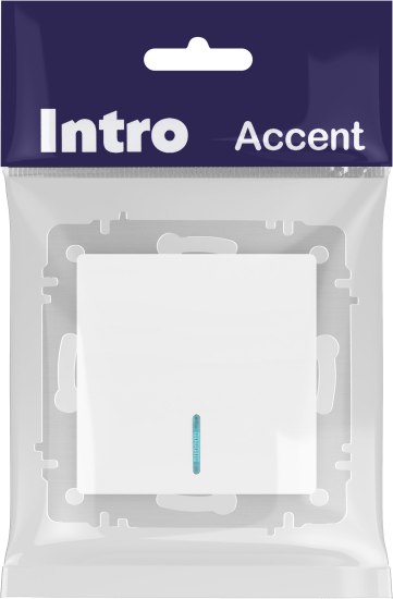 Выключатель INTRO Accent 6-102-01М / Б0063466