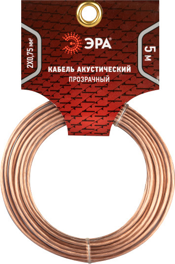 Кабель ЭРА 2x0.75мм2 / Б0059297 - фото