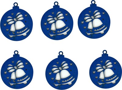 Набор елочных игрушек No Brand НГ-11.4 - фото