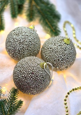 Набор шаров новогодних GrandSiti 3-39172-7