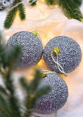 Набор шаров новогодних GrandSiti 3-39172-6