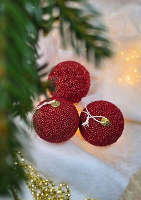 Набор шаров новогодних GrandSiti 3-39172-5