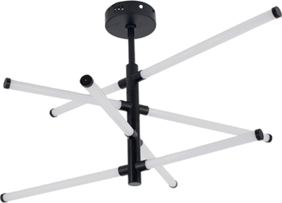 Потолочный светильник Mirastyle XL-8052/8 BK - фото