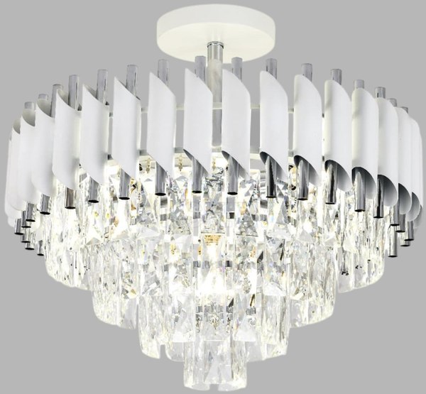 Потолочный светильник Mirastyle CF-9001/600 WH+CH - фото