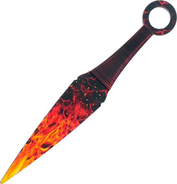 Нож игрушечный Sima-Land Кунай. Огненный / 9381391 - фото
