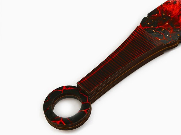 Нож игрушечный Sima-Land Кунай. Огненный / 9381391