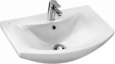 Тумба с умывальником Viant Милан Балтика 60 / VMIL60BA-T2ST+WH110246