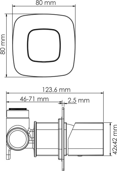 Смеситель Wasserkraft Nuthe 9151