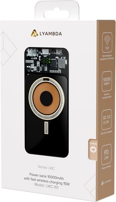 Портативное зарядное устройство Lyambda LWC-101
