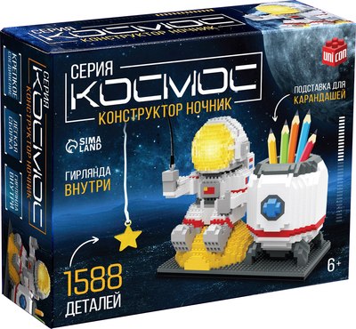 Конструктор Unicon Ночник. Космос 6903 / 10471509 - фото