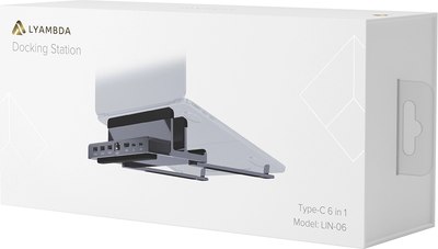 Док-станция для ноутбука Lyambda 7в1 LIN-06