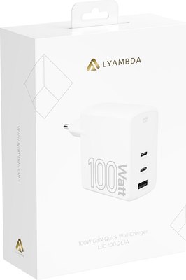 Адаптер питания сетевой Lyambda LJC-100-2C1A