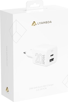 Адаптер питания сетевой Lyambda LJC-20-1C1A