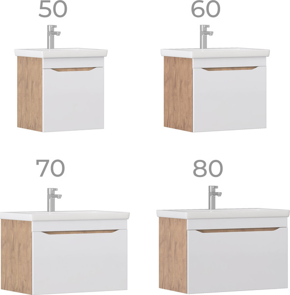 Тумба под умывальник Vigo Grani 800-0-1 / 166