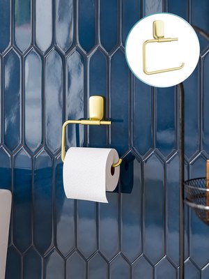 Держатель для туалетной бумаги KLEBER Gold KLE-GOLD016