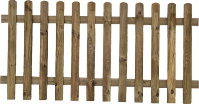 Изгородь декоративная Массив-Древ Прямой строганный 120x200 - фото