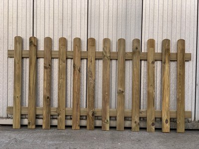 Изгородь декоративная Массив-Древ Прямой строганный 120x200