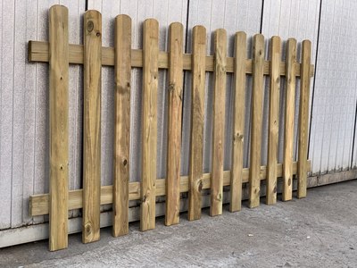 Изгородь декоративная Массив-Древ Прямой строганный 120x200