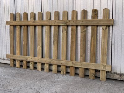 Изгородь декоративная Массив-Древ Прямой строганный 120x200