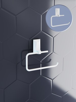 Держатель для туалетной бумаги KLEBER Ice KLE-ICE016WT