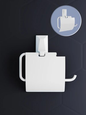 Держатель для туалетной бумаги KLEBER Ice KLE-ICE043WT