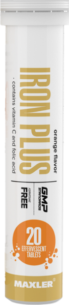 Витаминно-минеральный комплекс Maxler Айрон Плюс Апельсин - фото